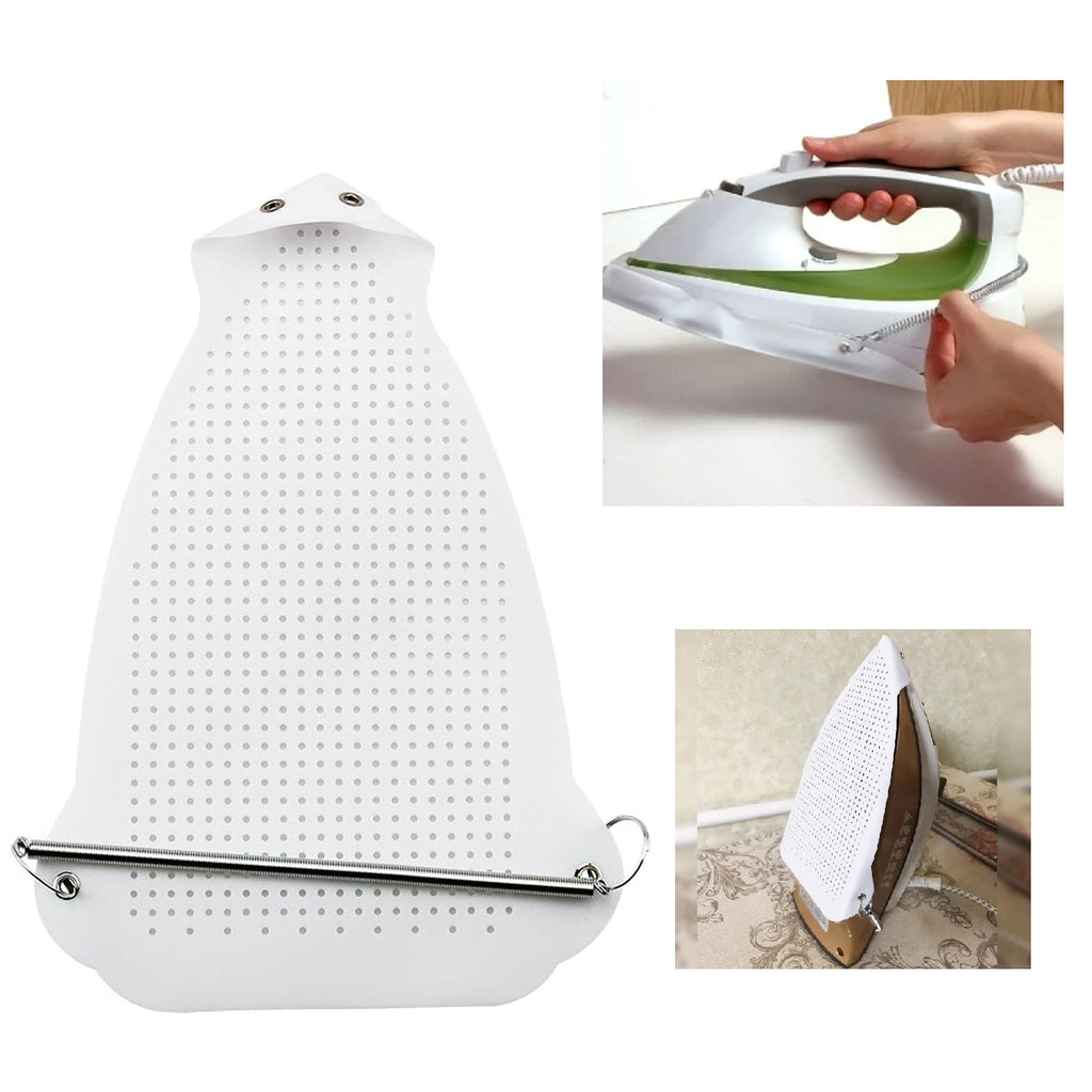 Heat Proof Teflon Iron Cover white