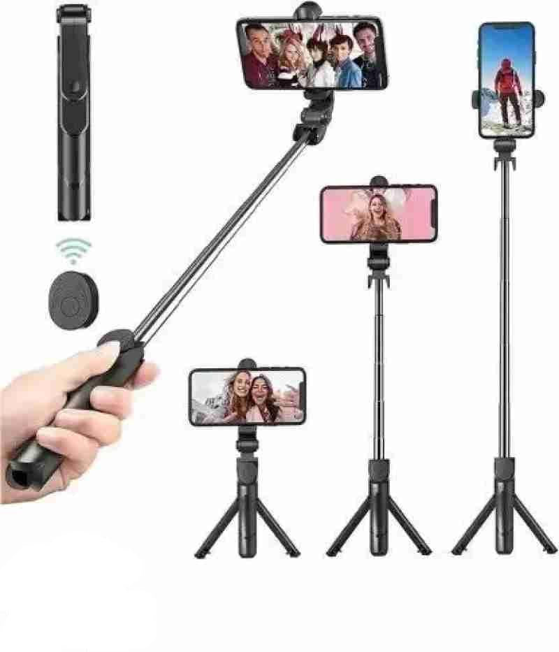 Portable Selfie Stick With Tripod and Remote-control