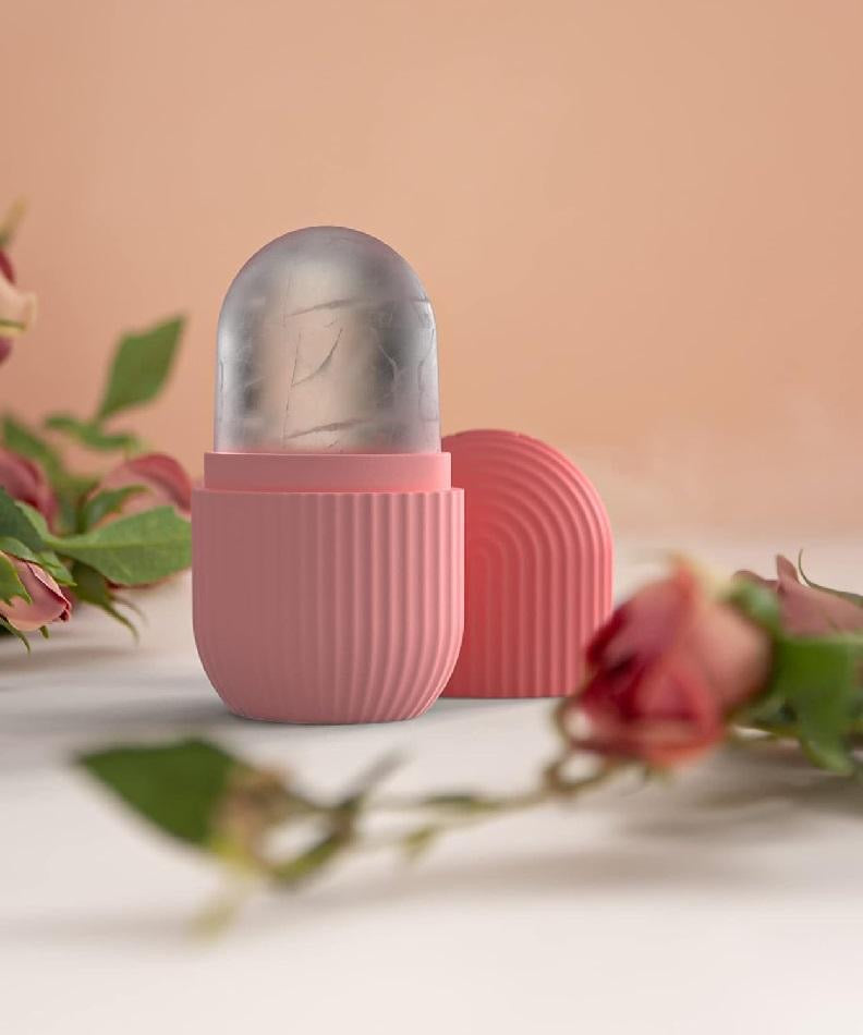 Hydrating ice Roller with Flower Design