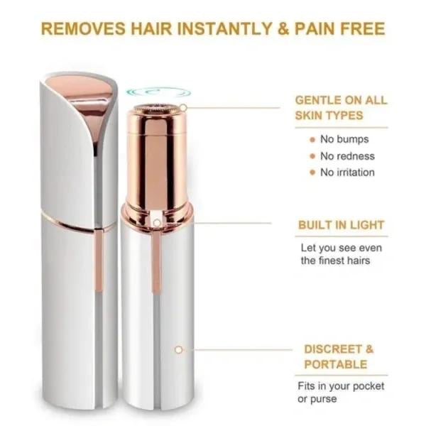 Facial Hair Remover For Women Lightweight Portable Rotary Blade