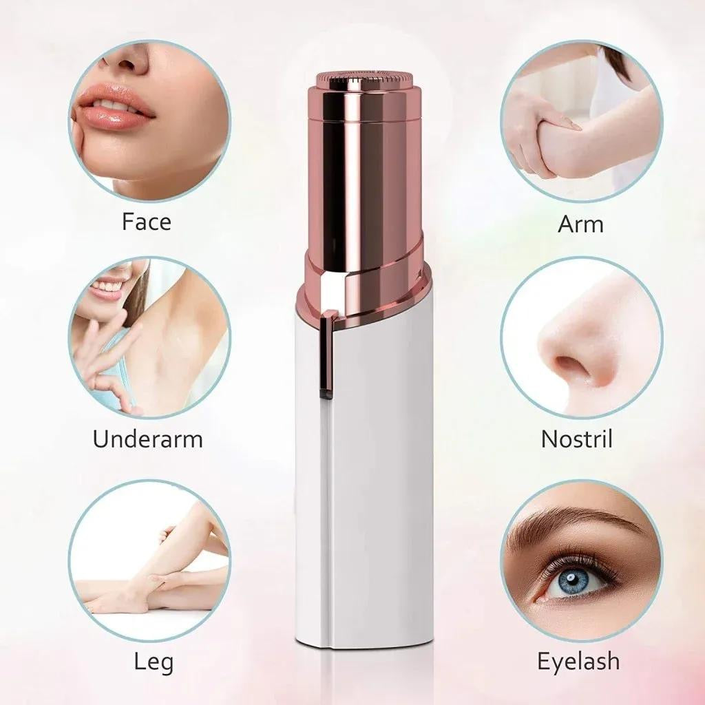 Facial Hair Remover For Women Lightweight Portable Rotary Blade