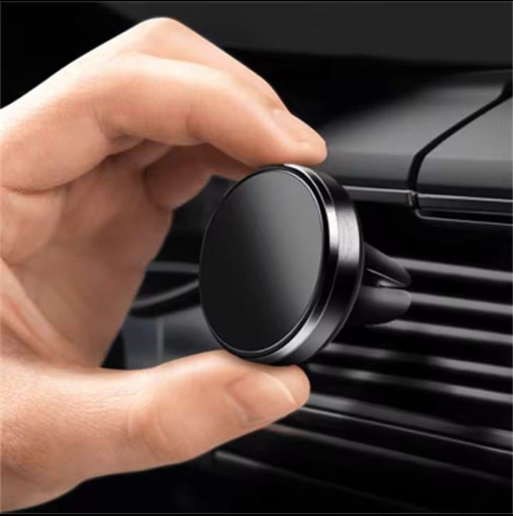Magnetic Car Phone Holder 360 Rotatable Aluminium