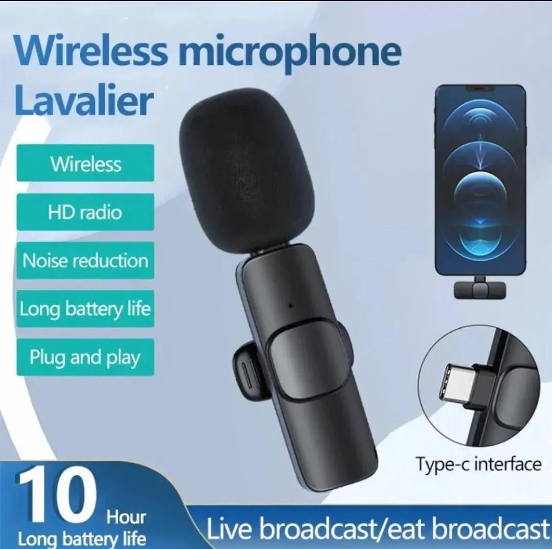 Premium Black Microphone For Home & Live Streaming Use