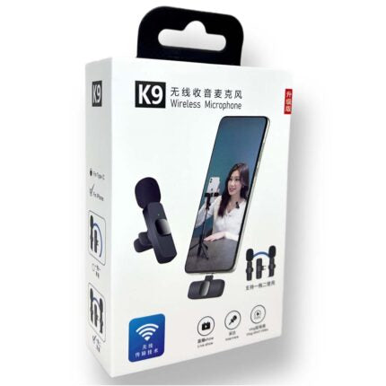 Premium Black Microphone For Home & Live Streaming Use