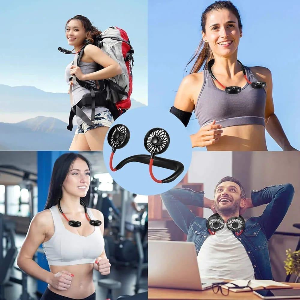 Hand Free Neck Fan 360 ^ USB Chargeable
