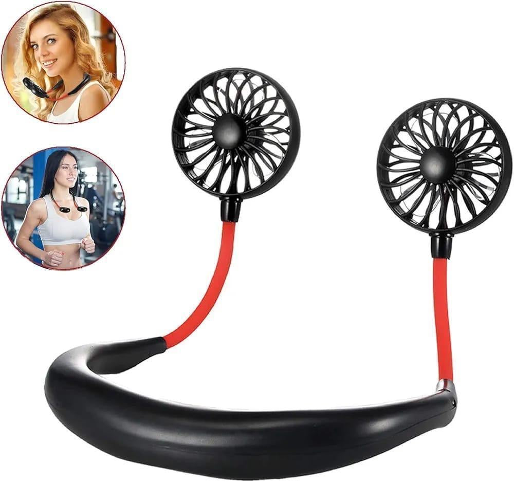 Hand Free Neck Fan 360 ^ USB Chargeable