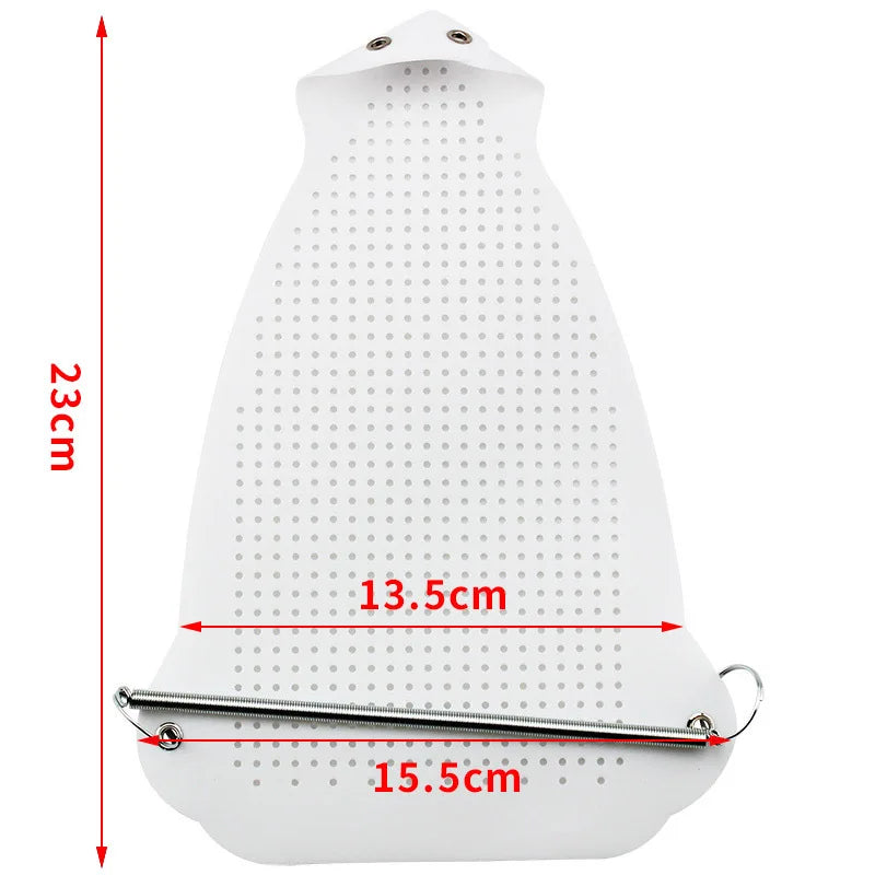 Heat Proof Teflon Iron Cover white